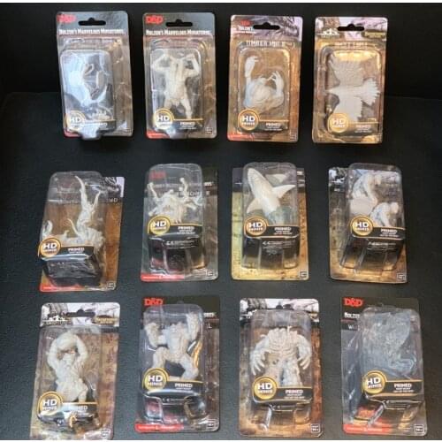 RPG Board Game Miniatures Monsters and Enemies Deep Cuts Unpainted Minis Pathfinder Battles Dragons Nolzurs Marvelous Toys