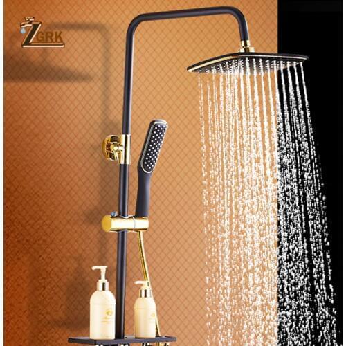 SAIKEQI Black Shower Faucets