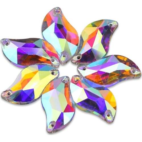 Rhinestones for clothes on AAAAA quality crystal rhinestones are used for wedding dance clothes wholesale rhinestone decoration