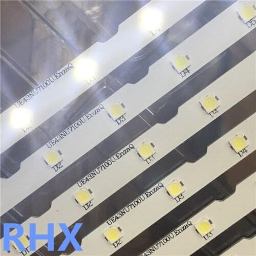LED Backlight strip 28LED for Sam sung 43"TV UE43NU7120U UE43NU7170U UE43NU7100U AOT_43_NU7100F_2X28_ BN96-45954A new100