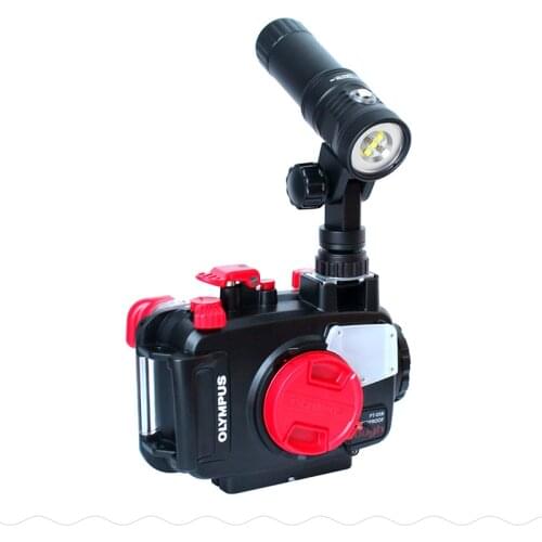 Diving TG6 waterproof shell YS hot shoe adapter fill light bracket adapter cold shoe seat