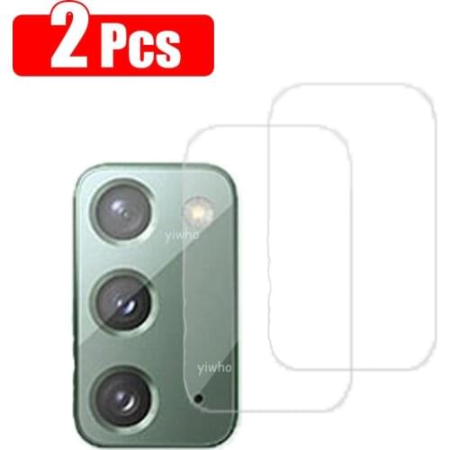 2Pcs Camera Len Glass For Samsung Note 20 Ultra 5G Protective Glass On For samsung Galaxy S20 Plus Note20 Tempered Glass Film