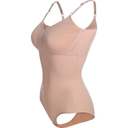 Women Slimming Sheath Briefer Corset Seamless Bodysuit Shapewear Full Body Shaper Waist Trainer Abdomen Shapers Tummy Control