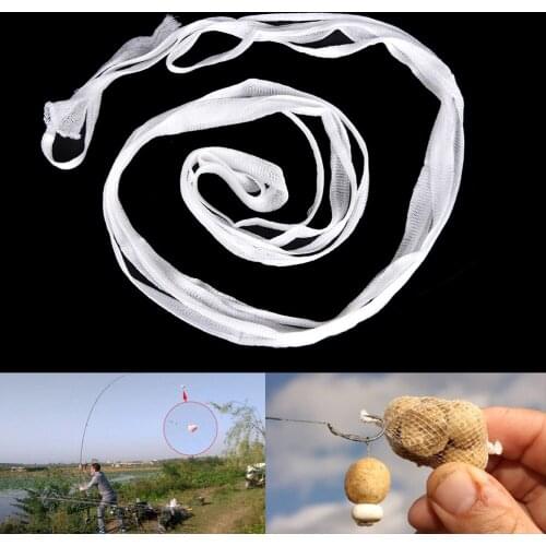 1Pc New Sale 5m 25mm Fishing Lures Fine Carp Fishing PVA Mesh Refill For Hook Bait Feeder Boillie Rigging Bag