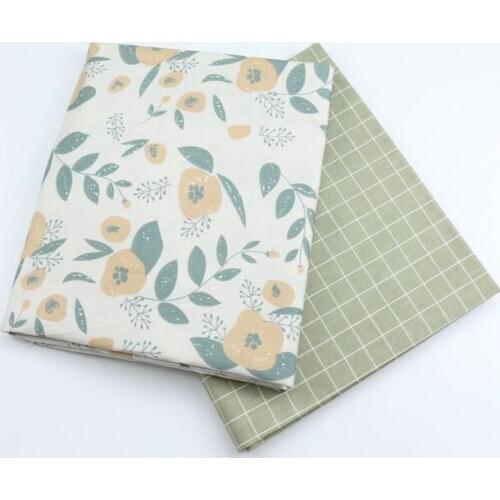 235cm wide Fabric flower grid Cotton Fabric Tecido Quilting Bedding Decoration Tissue Home Textile Patchwork Sewing Cloth Craft