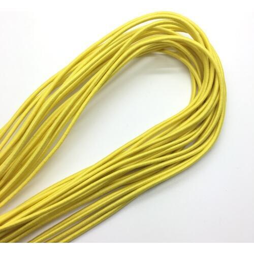 5yards/lot Yellow Trong Elastic Bungee Rope Shock Cord Tie Down DIY Jewelry Making Pick color