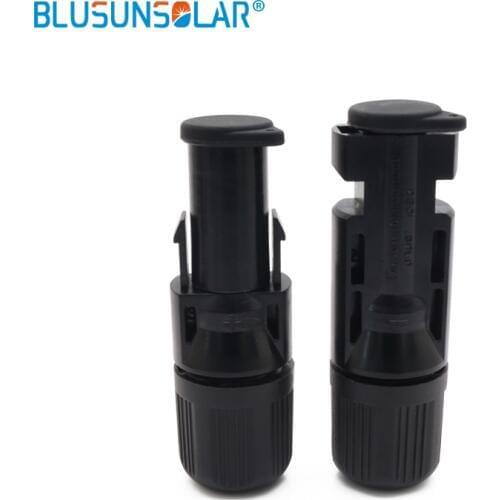 50 pairs/lot solar panel Connector Dust Cover install Protect solar kit connect water cover anti dust waterproof