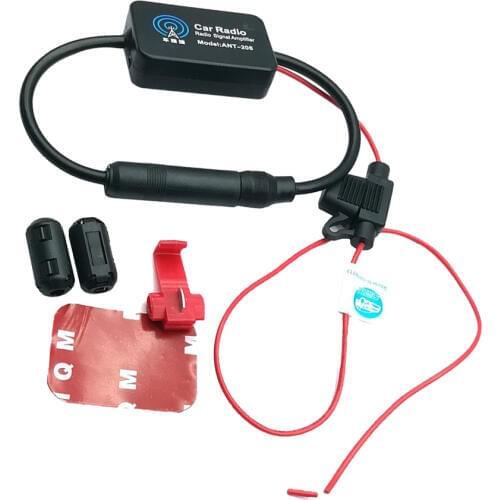 Car Truck Electronic Stereo AM/FM Radio Hidden Amplified Antenna Kit