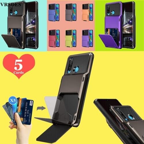 For Huawei P30 P40 Pro P30 Lite P20 Cover Flip Card Slots Business Armor Case For Huawei P30 Lite P40 P20 Pro P40 Capa Funda