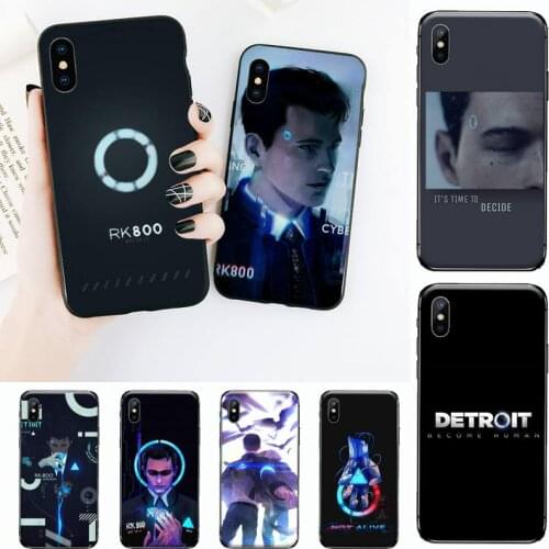 Detroit Become Human Phone Case for iPhone 11 12 mini pro XS MAX 8 7 6 6S Plus X 5S SE 2020 XR