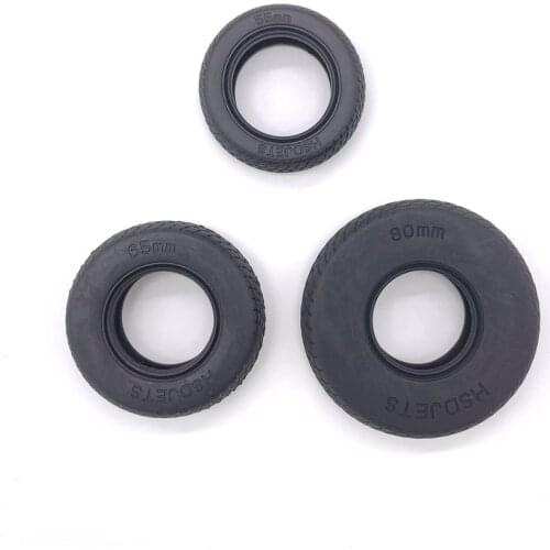 HSD Wheel Tire Cover 55mm 65mm 80mm For HSD Brake Wheel RC Plane Model