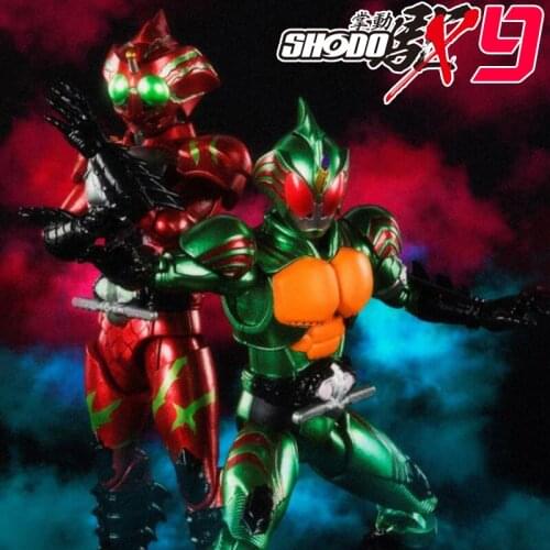 Bandai Candy Toys Shodo Palm X 09 Kamen Rider Amazon Anime Toy Model