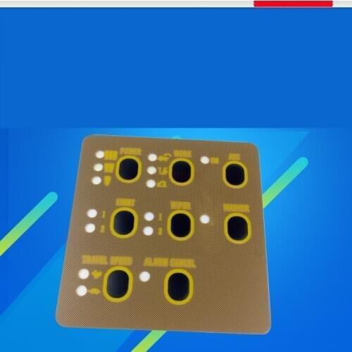 For CATERPILLAR CAT E312 320 330V1V2BCD Excavator Cab display button accessories Meter Sticker Excavator accessories