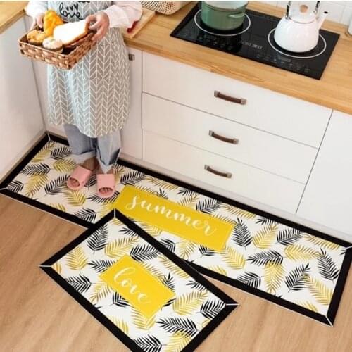 Коврик для ванной Alfombrilla Salón Kitchen Household Floor Mats PVC Living Room Carpets Bedroom Bedside Rugs Waterproof 카페트