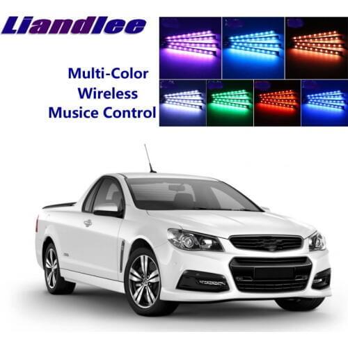 LiandLee Car Glow Interior Floor Decorative Atmosphere Seats Accent Ambient Neon light For Holden Ute 2000~2019