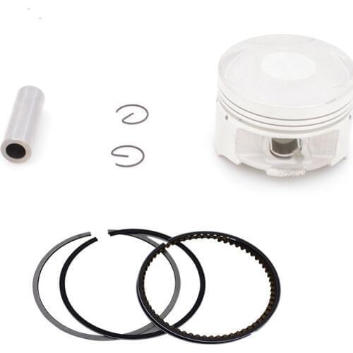 Motorcycle 56.5 mm Piston 13 mm Pin Ring 0.8*0.8*2.0mm Set For Honda CG125 ZJ125 CG ZJ 125 Egine Spare Parts