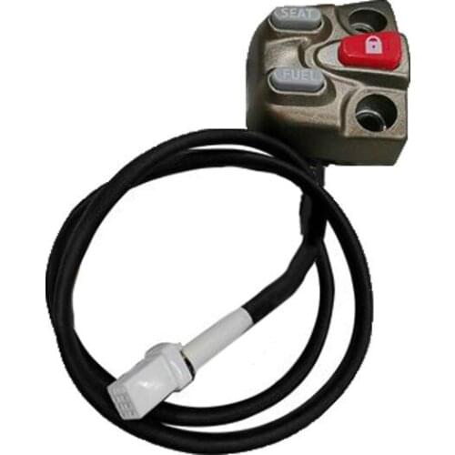 Motorcycle Right Handlebar Auxiliary Switch Unlocking Holder for Kiden Kd150-u-g1-u1-z2-g2