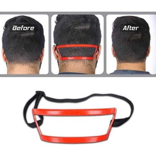 Men Beard Shaping Comb Styling Template Neck Styler Neck Back Shaping Ruler Neck Trimming Ruler Neckline Guide Hair Barber Tools