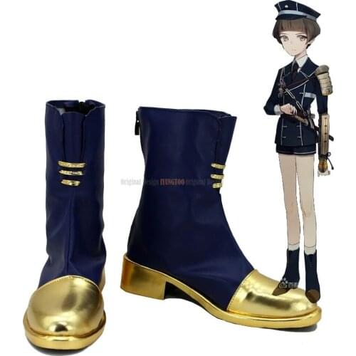 Hirano Toushirou Cosplay Touken Ranbu Online Game Hirano Toushirou Cosplay Shoes Boots Custom Made