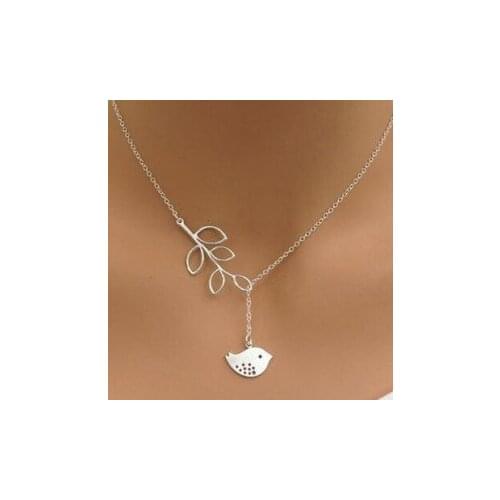 Simple 2021 New Fashion Silver Plated Simple Hollow Lucky Infinity 8 Geometric Bird Cross Pendant Necklace For Women