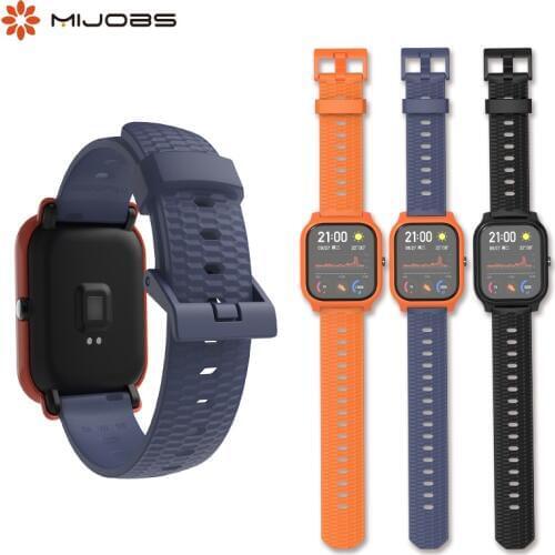 20mm Silicone Wristband For Xiaomi Huami Amazfit GTS Wrist Strap Bracelet For Huami Amazfit gts Case Cover Protector Smart band