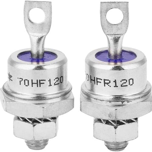 5 Pairs Rectifier Diode Spiral for Battery Charging 70HFR120/70HF120 for charging batteries converter power supply