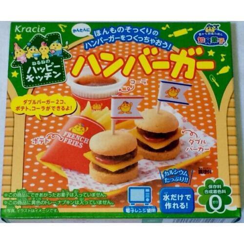 Japanese Popin Cookin Hamberger.Kracie Hamburger Happy Kitchen Cookin DIY handmade Christmas gift