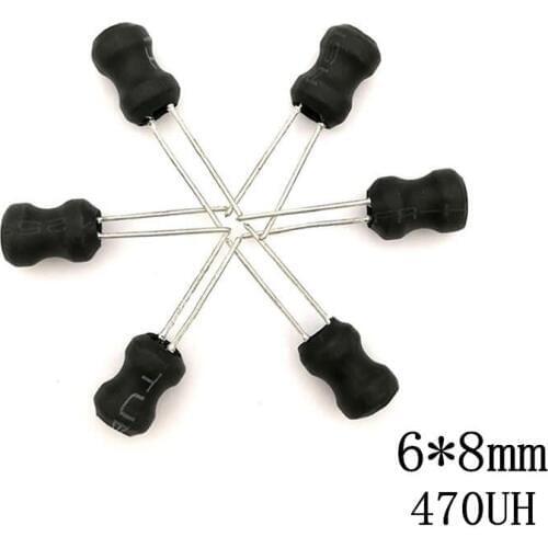20pcs/lot Power Inductor DIP 6*8mm 470UH 0608 Power Inductor