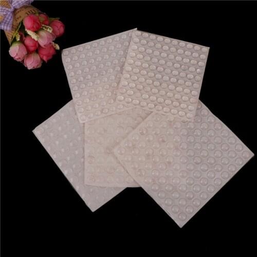 24-100pcs Self Adhesive Rubber Damper Buffer Cabinet Bumpers Silicone Furniture Pads Cushion Protective Hardware