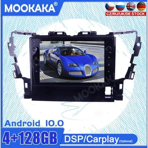 4+128GB Android10 For Toyota Alphard 2015 Car GPS Navigation Auto Radio Stereo Video Multimedia Player Carplay HeadUnit Tesla