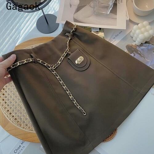 Женские мини юбки Gagaok China At AliExpress