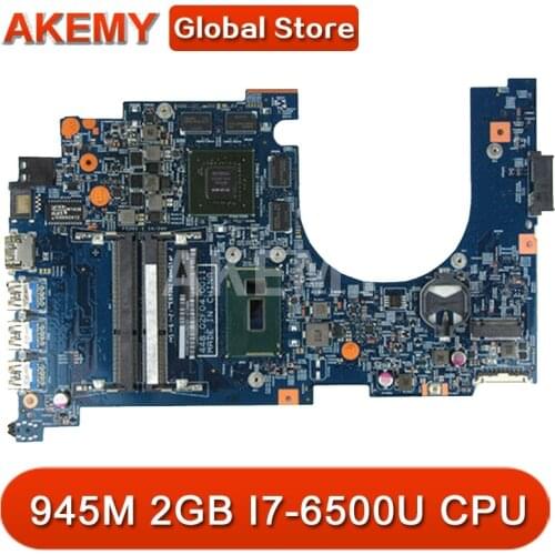 Akemy For Acer VN7-572 VN7-572G laptop motherboard I7-6500U CPU 945M 2GB 14306-1M 448.06C08.001M 448.06C09.001M NBG6G11002