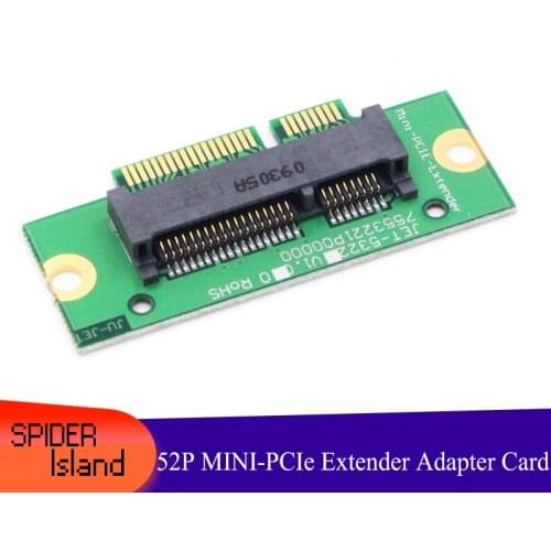Mini PCI-E Riser Card MINI PCIe Extender Riser Card 52Pin PCI-E Riser Adapter Card