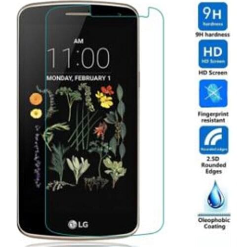 Tempered Glass Original 9H High Quality Explosion-proof Protective Film Screen Protector for LG K5 Lte X220 X220DS Phone Glass