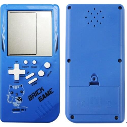 Portable Game Console Tetris Handheld Game Players LCD Screen Electronic Game Toys Pocket Game Console Classic Childhood Gift