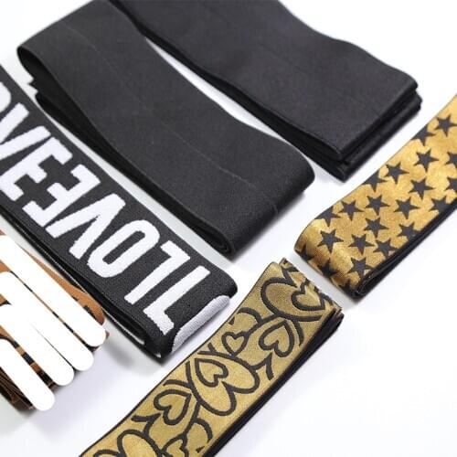 Multi-style Elastic Bands38~60MM Elastic Ribbon Clothing Bags Trousers Elastic Rubber DIY Sewing Accessories Rubband