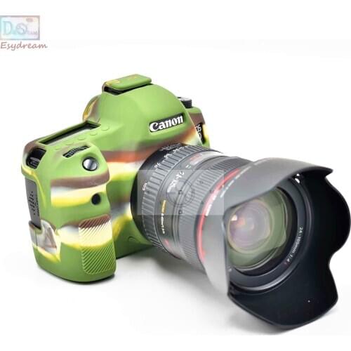 Silicone Rubber Cover Case for Canon EOS 6D DSLR Camera only