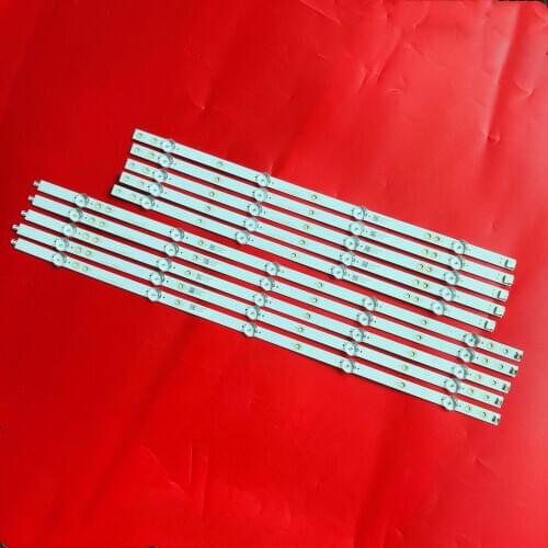 10pcs/set LED backlight strip for 50PUS6162 50PUS6703 50PUS6753 LB50082 V0_03 V1 LB50089 LB50086 15626A 15627B 14247A 14246A