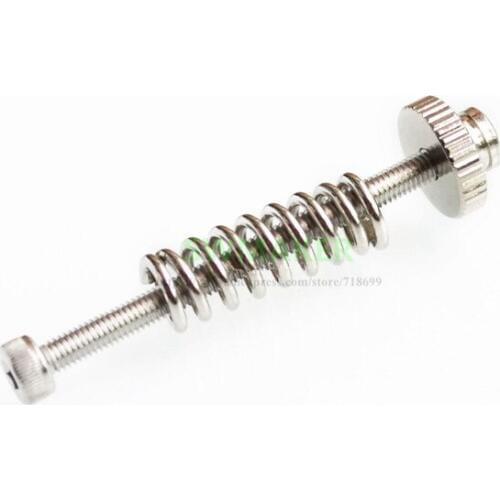 1pcs Reprap leveling component M3 screw+ leveling spring + M3 nut set for hot bed 3D printer accessories