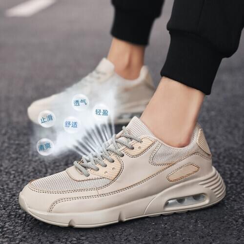 2020 New Autumn Winter Breathable Men Shoes Mesh Casual Shoes Male Outdoor Sneakers Running Shoes Students Trainers Sports Shoes