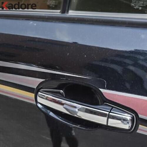 For Toyota Land Cruiser LC200 FJ200 Second Facelift 2016 2017 2018 2019 2020 Chrome Door Handle Cover Trim Car Accessories 8pcs