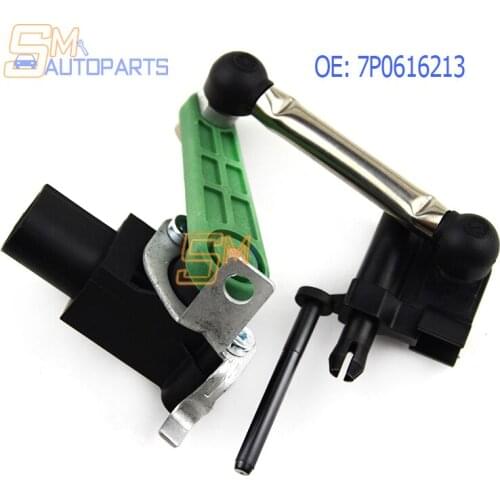 New Front Left Headlight Leveling Sensor 7P0616213 7P0 616 213 For VW Volkswagen Touareg 7P 2010-2016 Car Accessories