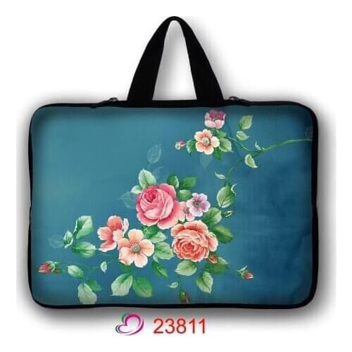 China Rose Laptop Sleeve Bag For Macbook Air Pro 11 12 13 15 Notebook Laptop Sleeve Bag 15.6 13.3 For Lenovo xiaomi ASUS HP Dell