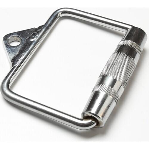 LAT Pull Down Bar Fitness Home Gym Pulley Cable Machines Attachment Pull Down D-Handle Weight Lifting Rowing Workout 10A009