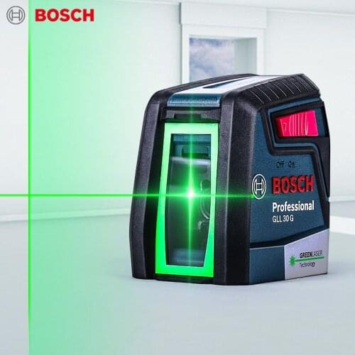 Bosch Laser Level 2 Line Green Light Horizontal And Vertical Laser Level GLL30G