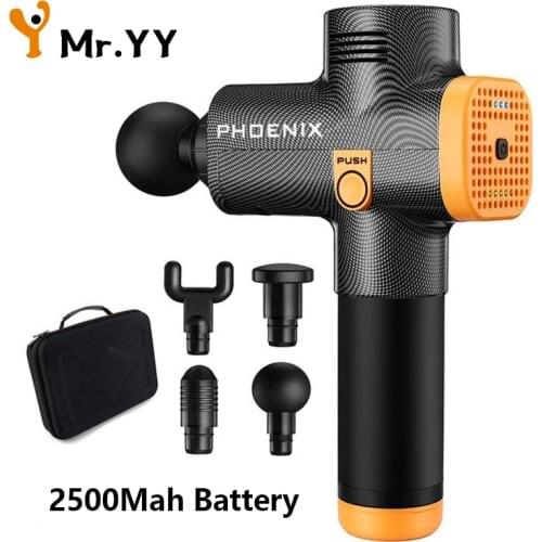 Phoenix A2 Massage Gun with Portable Bag Massager for Body Arm Back Deep Muscle Vibrator Fascia Gun On Fitness Shaping Relief