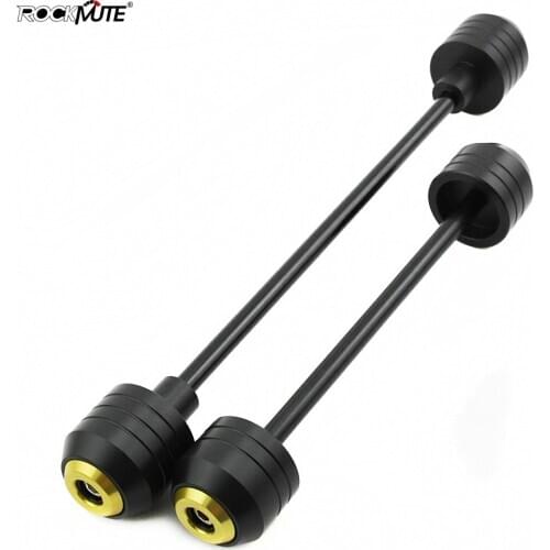 Axle Fork Falling Pad For YAMAHA MT-09 FZ-09 2014-2019 Front Rear Motorcycle POM Wheel Slider Crash Protector