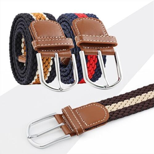 2018 New Women Jeans Belt Female Luxury Casual Straps Ceintures Wide Belt Outdoor Elastic Stretch Waist Canvas Belts for Men