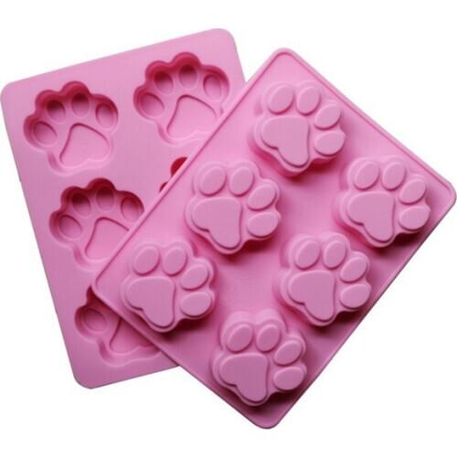 Cats Paw Silicone Cake Mold Chocolate Cookies Decorating Soap Tools Kitchen Fondant Cooking Accessories New -39