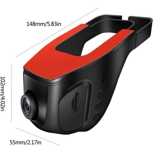 Single/Double Lens Car Hidden Night Vision USB Driving Recorder ADAS Dash Cam